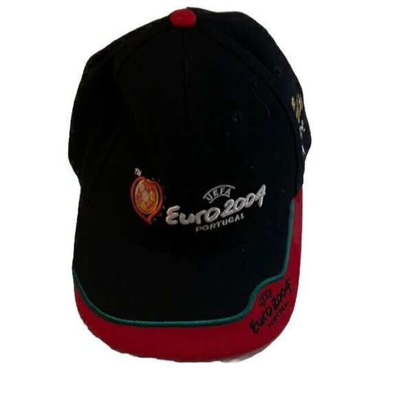 Euro UEFA Euro 2004 Strapback Cap Hat Blue Portugal - Picture 1 of 4